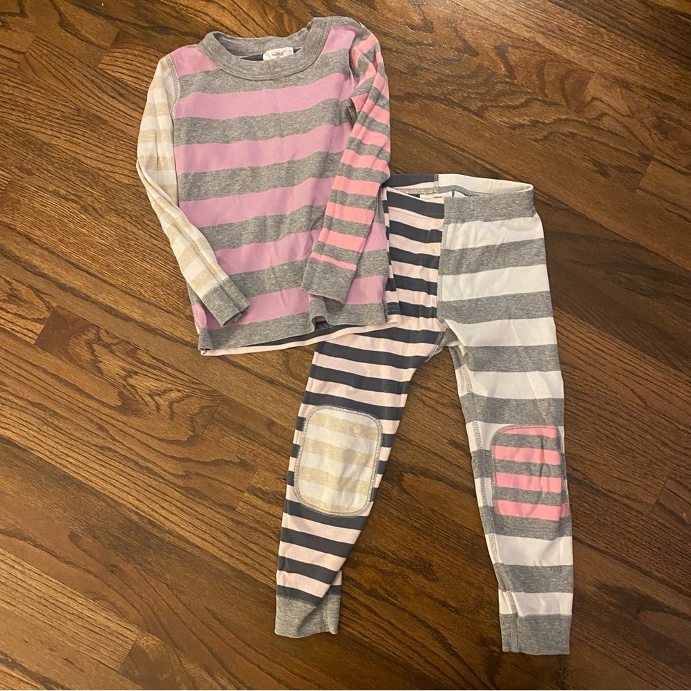 Hanna mixed up stripe jammies